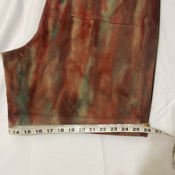 -STUSSY MEN’S DYED EASY SHORTS,RUST, LARGE. - Picture 7 of 7